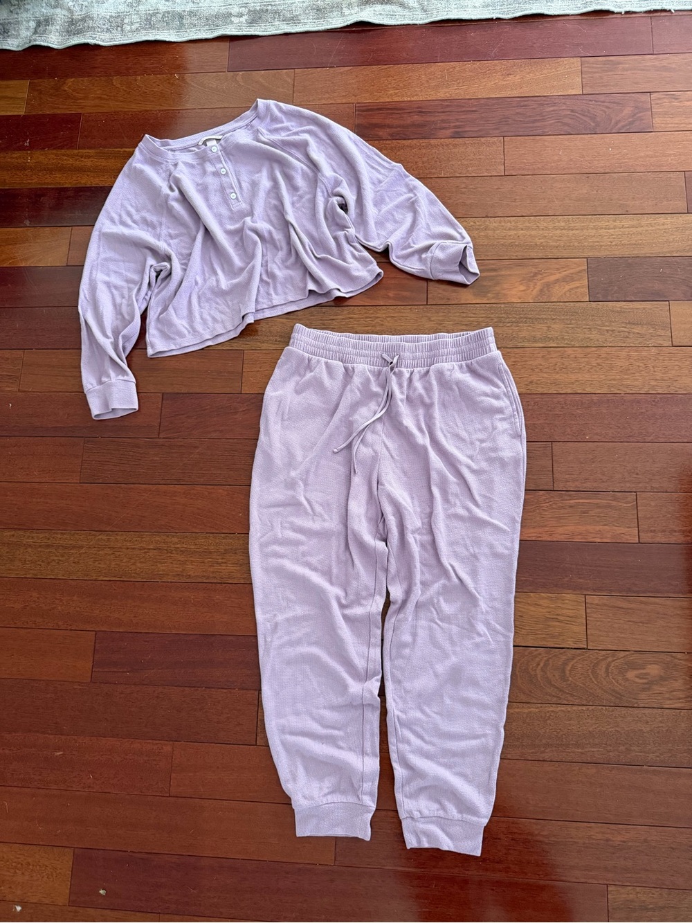 Victoria's Secret Lilac Two-Piece Lounge Set